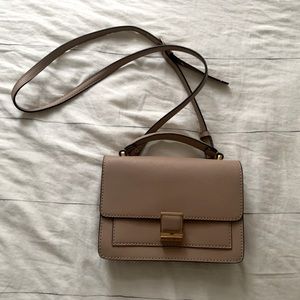 Etienne Aigner tan leather bag